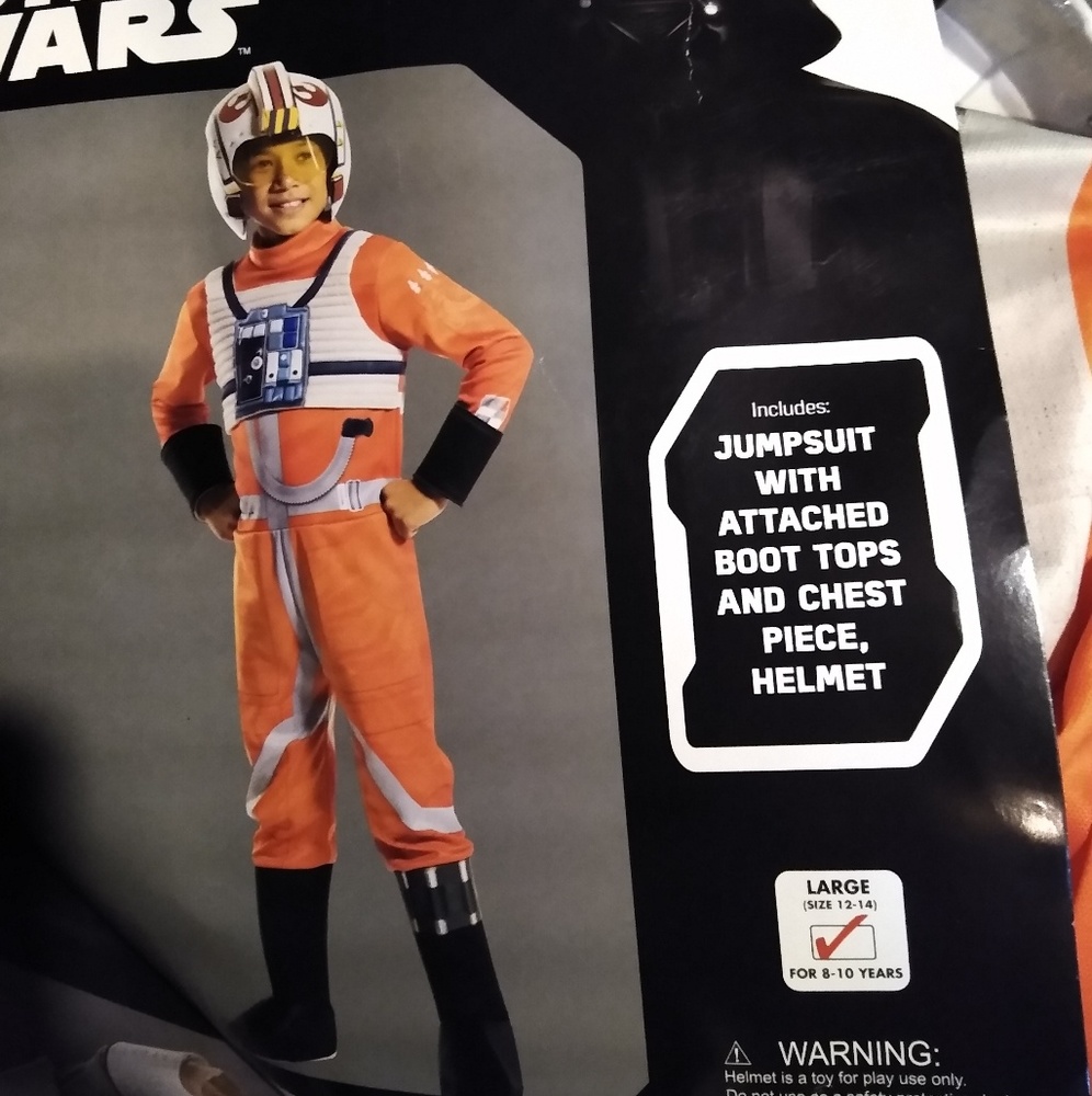 Kids Star wars X-wing Fighter pilot halloween